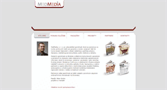 Desktop Screenshot of medmedia.sk