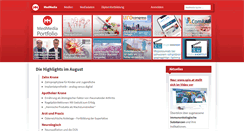 Desktop Screenshot of medmedia.at