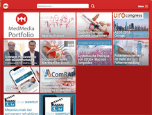 Tablet Screenshot of medmedia.at